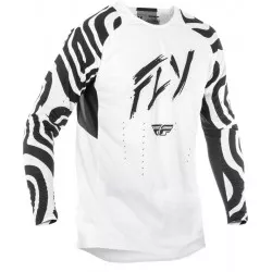 Μπλούζα motocross FLY RACING Evolution DST L.E. Abyss - White/Black 2025 Μπλούζα motocross FLY RACING Evolution DST L.E. Abyss - White/Black 2025