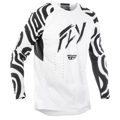 Μπλούζα motocross FLY RACING Evolution DST L.E. Abyss - White/Black 2025