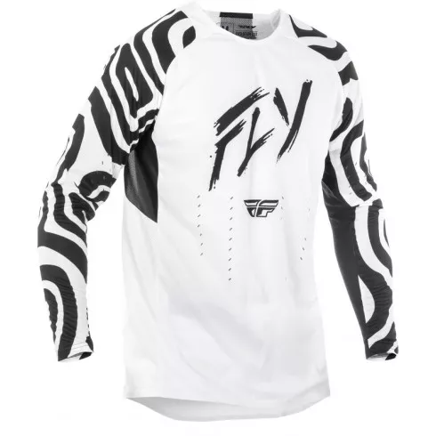 Μπλούζα motocross FLY RACING Evolution DST L.E. Abyss - White/Black 2025 Μπλούζα motocross FLY RACING Evolution DST L.E. Abyss - White/Black 2025