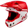 Κράνος μηχανής motocross FLY RACING Formula CC Objective - Red/White 2025