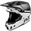 Κράνος motocross FLY RACING Formula CC Objective - Black/White 2025 thumb