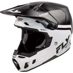 Κράνος μηχανής motocross FLY RACING Formula CC Objective - Black/White 2025 Κράνος μηχανής motocross FLY RACING Formula CC Objective - Black/White 2025