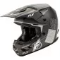 Κράνος μηχανής motocross FLY RACING Formula Kinetic Rally-Matte Grey/Black/White 2025 thumb