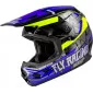 Παιδικό κράνος motocross FLY RACING Kinetic Scorched - Blue/Grey/Hi-Vis 2025 thumb