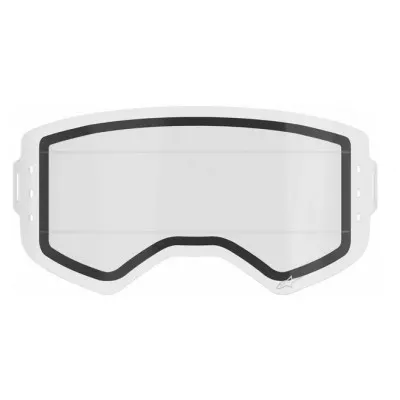 Διπλός φακός Roll-Off για μάσκα ALPINESTARS SUPERTECH CLEAR