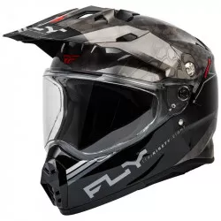 Κράνος μηχανής Enduro FLY RACING Trekker Conceal-Black/Grey/White 2025 Κράνος μηχανής Enduro FLY RACING Trekker Conceal-Black/Grey/White 2025