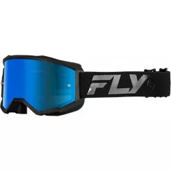 Μάσκα μηχανής motocross FLY RACING Zone Black/Black - Sky Blue/Smoke Lens 2025 Μάσκα μηχανής motocross FLY RACING Zone Black/Black - Sky Blue/Smoke Lens 2025