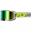 Μάσκα μηχανής motocross FLY RACING Zone Dark Grey/Hi-Vis - Iridiscent Green Mirror Lens 2025 Μάσκα μηχανής motocross FLY RACING Zone Dark Grey/Hi-Vis - Iridiscent Green Mirror Lens 2025 thumb