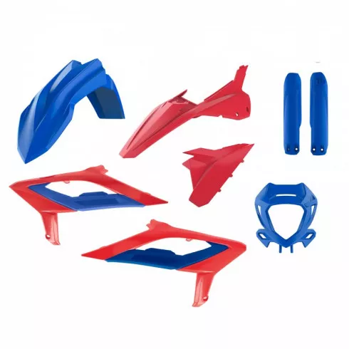 Πλήρες σετ πλαστικά μοτοσυκλέτας POLISPORT για Beta RR 2T/4T Racing (2023-24) Blue/Red Πλήρες σετ πλαστικά μοτοσυκλέτας POLISPORT για Beta RR 2T/4T Racing (2023-24) Blue/Red
