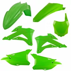Σετ πλαστικά μοτοσυκλέτας POLISPORT Standard για Kawasaki KX 85/100/112 (2022-24) OEM Σετ πλαστικά μοτοσυκλέτας POLISPORT Standard για Kawasaki KX 85/100/112 (2022-24) OEM