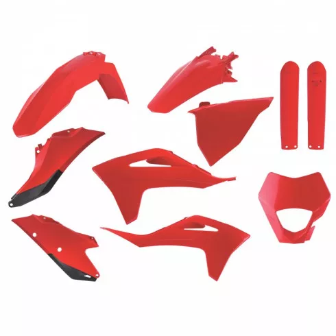 Πλήρες σετ πλαστικά μοτοσυκλέτας POLISPORT για Gasgas EC/EC-F (2021-23) OEM RED Πλήρες σετ πλαστικά μοτοσυκλέτας POLISPORT για Gasgas EC/EC-F (2021-23) OEM RED