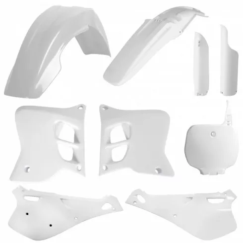 Πλήρες σετ πλαστικά μοτοσυκλέτας POLISPORT για Yamaha YZ 125/250 (1993-95) OEM/White Πλήρες σετ πλαστικά μοτοσυκλέτας POLISPORT για Yamaha YZ 125/250 (1993-95) OEM/White