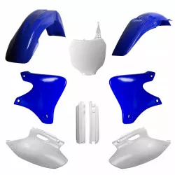 Πλήρες σετ πλαστικά μοτοσυκλέτας POLISPORT για Yamaha YZ 250F (2001-02) OEM Πλήρες σετ πλαστικά μοτοσυκλέτας POLISPORT για Yamaha YZ 250F (2001-02) OEM