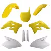 Πλήρες σετ πλαστικά μοτοσυκλέτας POLISPORT για Suzuki RMZ 250 (2007-09) ОЕМ