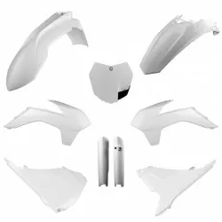 Σετ πλαστικά μοτοσυκλέτας POLISPORT για KTM SX/SX-F/XC/XC-F (13-14) White Σετ πλαστικά μοτοσυκλέτας POLISPORT για KTM SX/SX-F/XC/XC-F (13-14) White
