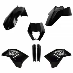 Σετ πλαστικά μοτοσυκλέτας POLISPORT για EXC/EXC-F/ XC-W / XC-FW (08-11) Black Σετ πλαστικά μοτοσυκλέτας POLISPORT για EXC/EXC-F/ XC-W / XC-FW (08-11) Black