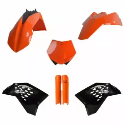 Πλήρες σετ πλαστικά μοτοσυκλέτας POLISPORT για KTM SX/SX-F (2007) OEM