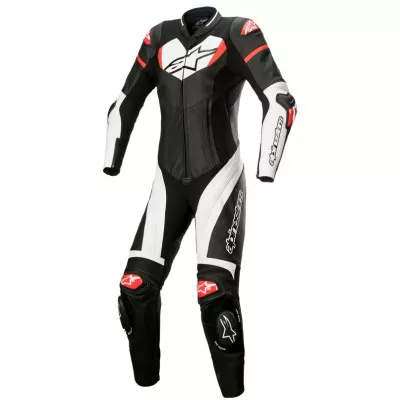 Δερμάτινη γυναικεία φόρμα αναβάτη ALPINESTARS Tech Air GP Plus Black/White/Red