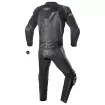 Δερμάτινη στολή μηχανής ALPINESTARS GP FORCE V2 2PC ΜΑΥΡΟ thumb