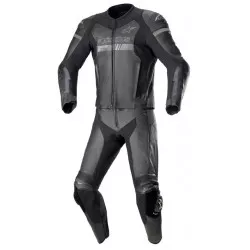 Δερμάτινη στολή μηχανής ALPINESTARS GP FORCE V2 2PC ΜΑΥΡΟ Δερμάτινη στολή μηχανής ALPINESTARS GP FORCE V2 2PC ΜΑΥΡΟ