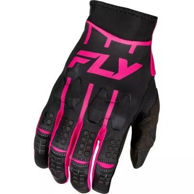 Γάντια μηχανής motocross FLY RACING Evolution DST- Black/Pink 2025