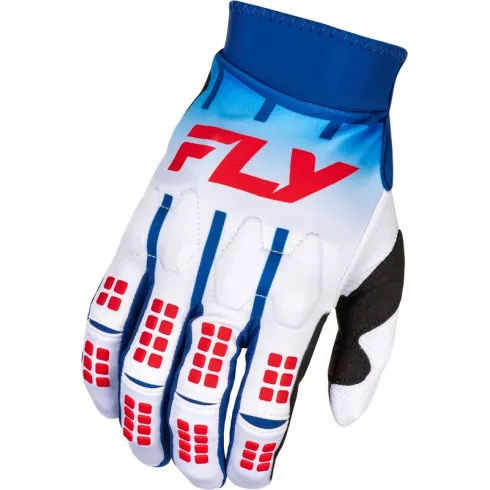 Γάντια μηχανής motocross FLY RACING Evolution DST- White/Red/Blue 2025 Γάντια μηχανής motocross FLY RACING Evolution DST- White/Red/Blue 2025