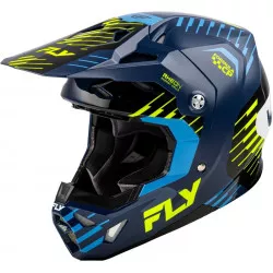 Κράνος μηχανής motocross FLY RACING Formula CP Slice - Navy/Hi-Vis/White 2025 Κράνος μηχανής motocross FLY RACING Formula CP Slice - Navy/Hi-Vis/White 2025