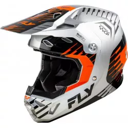 Κράνος μηχανής motocross FLY RACING Formula CP Slice - Grey/Orange/Black 2025 Κράνος μηχανής motocross FLY RACING Formula CP Slice - Grey/Orange/Black 2025