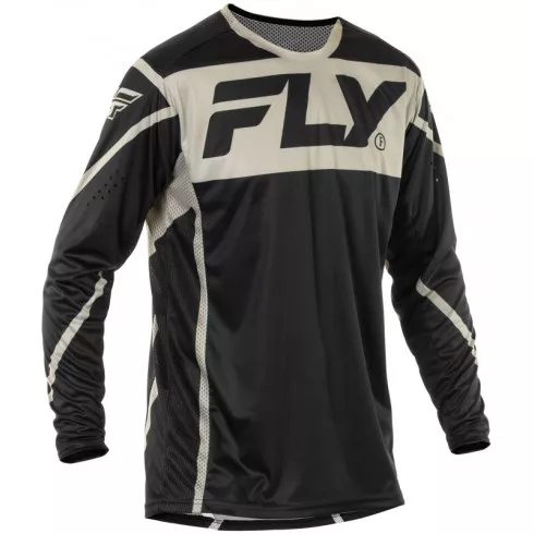 Μπλούζα μηχανής motocross FLY RACING Lite - Black/Grey 2025 Μπλούζα μηχανής motocross FLY RACING Lite - Black/Grey 2025