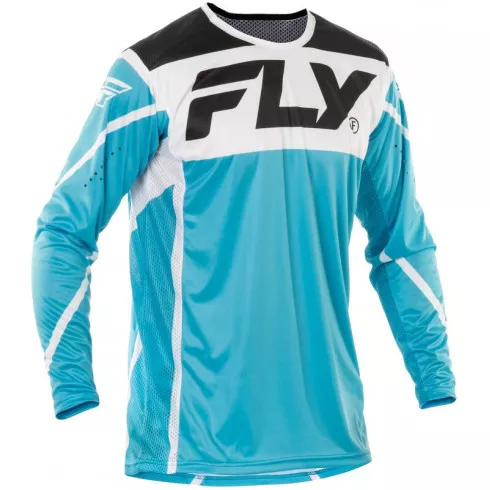 Μπλούζα μηχανής motocross FLY RACING Lite - Blue/White/Black 2025 Μπλούζα μηχανής motocross FLY RACING Lite - Blue/White/Black 2025