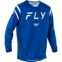 Μπλούζα motocross FLY RACING Kinetic Center - Navy/White 2025 Μπλούζα motocross FLY RACING Kinetic Center - Navy/White 2025