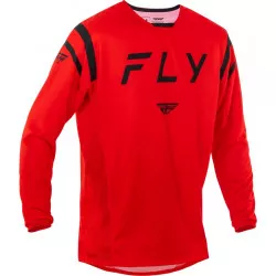 Μπλούζα motocross FLY RACING Kinetic Center-Red/Black 2025 Μπλούζα motocross FLY RACING Kinetic Center-Red/Black 2025