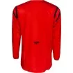 Μπλούζα motocross FLY RACING Kinetic Center-Red/Black 2025 thumb