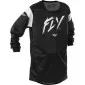 Παιδική μπλούζα motocross FLY RACING Kinetic Stoke- Black/White 2025 thumb