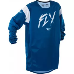 Παιδική μπλούζα motocross FLY RACING Kinetic Stoke- Navy/White 2025 Παιδική μπλούζα motocross FLY RACING Kinetic Stoke- Navy/White 2025