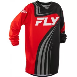 Παιδική μπλούζα motocross FLY RACING F-16 Riding - Black/Red/White 2025 Παιδική μπλούζα motocross FLY RACING F-16 Riding - Black/Red/White 2025
