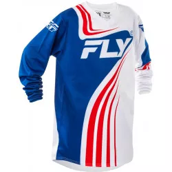 Παιδική μπλούζα motocross FLY RACING F-16 Riding - Red/White/Blue 2025 Παιδική μπλούζα motocross FLY RACING F-16 Riding - Red/White/Blue 2025