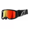 Μάσκα μηχανής motocross ALPINESTARS VISION 8 CORP BLK MIRROR-RED