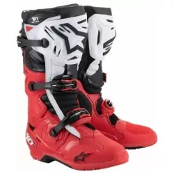 Μπότες μηχανής motocross ALPINESTARS TECH 10 ENDURO BRIGHT RED/BLACK/WHITE Μπότες μηχανής motocross ALPINESTARS TECH 10 ENDURO BRIGHT RED/BLACK/WHITE