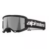 Μάσκα μηχανής motocross ALPINESTARS VISION 3 WORDMARK BLK MIRROR-SIL Μάσκα μηχανής motocross ALPINESTARS VISION 3 WORDMARK BLK MIRROR-SIL