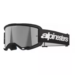 Μάσκα μηχανής motocross ALPINESTARS VISION 3 WORDMARK BLK MIRROR-SIL Μάσκα μηχανής motocross ALPINESTARS VISION 3 WORDMARK BLK MIRROR-SIL
