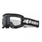 Μάσκα μηχανής motocross ALPINESTARS VISION 3 WORDMARK BLK CLEAR thumb