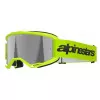 Μάσκα μηχανής motocross ALPINESTARS VISION 3 WORDMARK YLW FLUO MIRROR-SIL Μάσκα μηχανής motocross ALPINESTARS VISION 3 WORDMARK YLW FLUO MIRROR-SIL