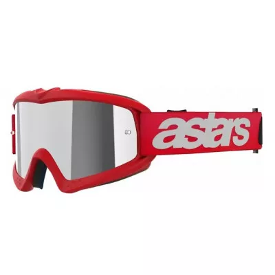 Παιδική μάσκα motocross ALPINESTARS VISION BLAZE RED MIRROR-SIL