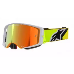 Μάσκα μηχανής motocross ALPINESTARS SUPERTECH CORP YLW/GREY MIRROR-RED Μάσκα μηχανής motocross ALPINESTARS SUPERTECH CORP YLW/GREY MIRROR-RED