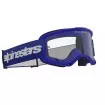 Μάσκα μηχανής motocross ALPINESTARS VISION 3 WORDMARK BLUE CLEAR thumb