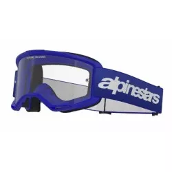 Μάσκα μηχανής motocross ALPINESTARS VISION 3 WORDMARK BLUE CLEAR Μάσκα μηχανής motocross ALPINESTARS VISION 3 WORDMARK BLUE CLEAR