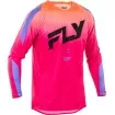 Μπλούζα motocross FLY RACING Evolution DST - Pink/Lavender/Black 2025 thumb