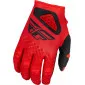 Γάντια μηχανής motocross FLY RACING Kinetic Center- Red/Black 2025 thumb