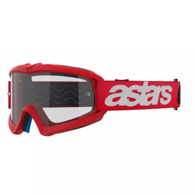 Παιδική μάσκα motocross ALPINESTARS VISION BLAZE RED CLEAR